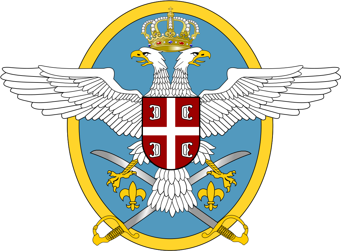 Serbian Air Force Logo Clipart (1200x952), Png Download