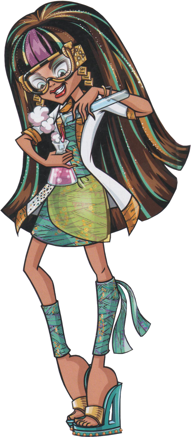 Monster High Png's - Monster High Mad Science Lab Art Clipart (960x1600), Png Download