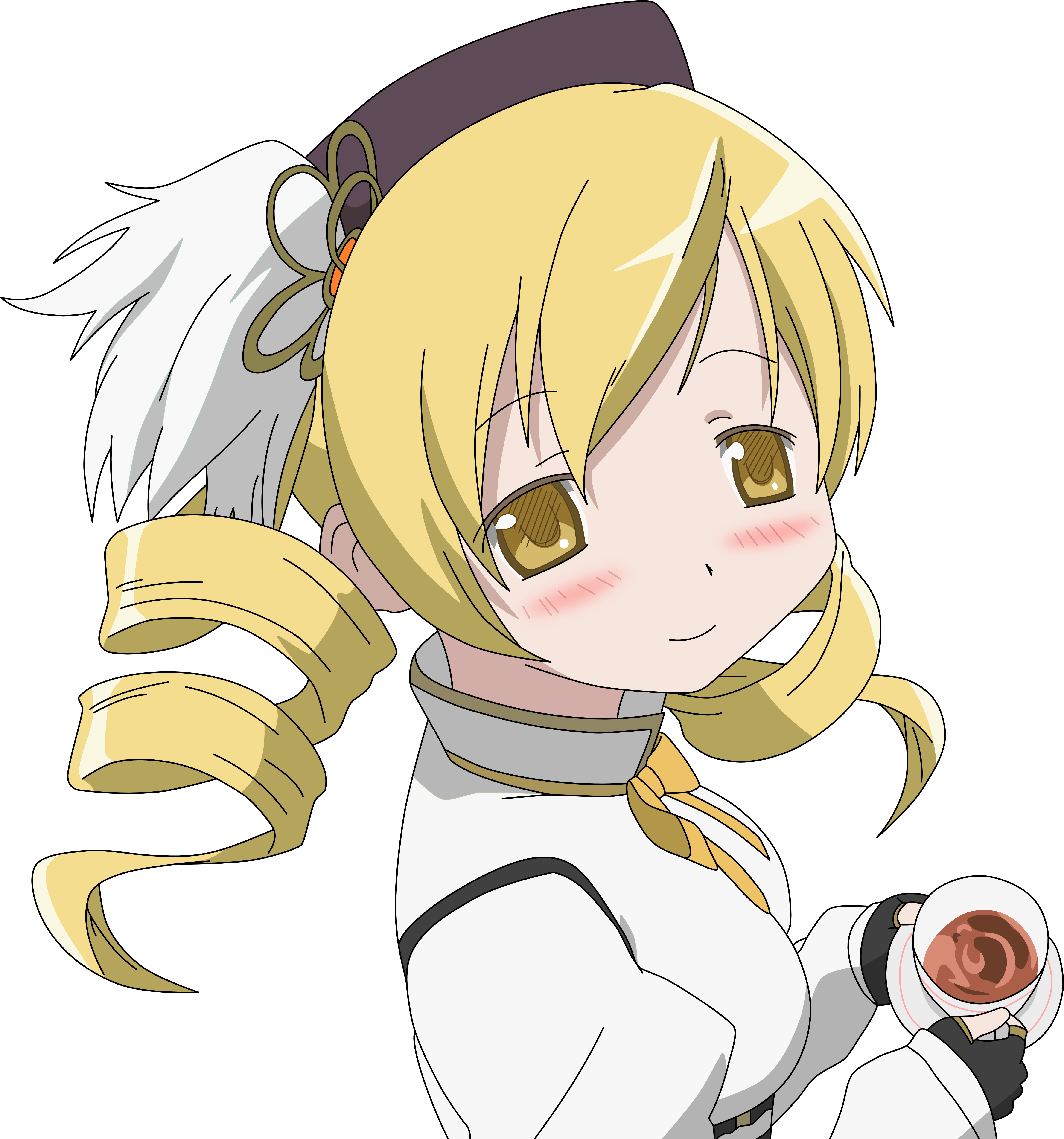 Download Png - Tomoe Mami Png Clipart (4700x5000), Png Download.
