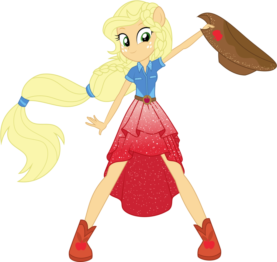 Cutiepie19 Images Vector 9 Applejack By Whalepornoz - Applejack My Little Pony Equestria Girls Clipart (927x862), Png Download