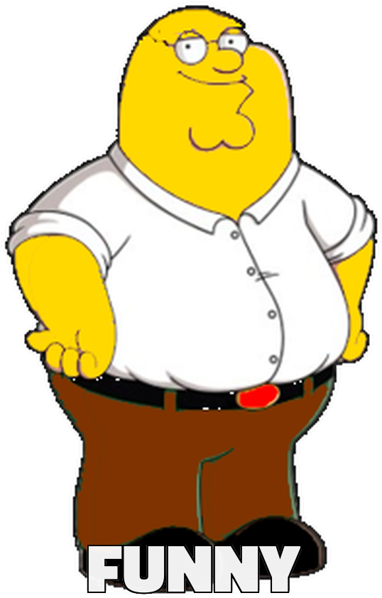 Funny Guy - Peter Griffin New Clipart (600x872), Png Download