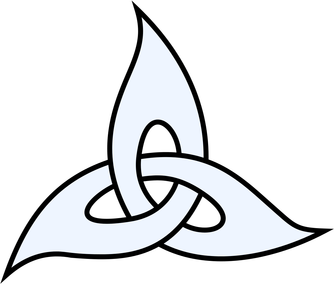 Vodicka Triquetra1 - Celtic Symbols Coloring Pages Clipart (875x734), Png Download