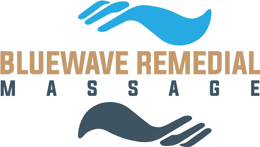 Blue Wave Massage - Graphic Design Clipart (1212x919), Png Download