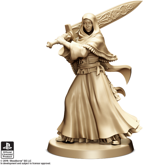 The Board Game Kickstarter Campaign Starts April 23rd - Kickstarter Bloodborne Clipart (640x600), Png Download