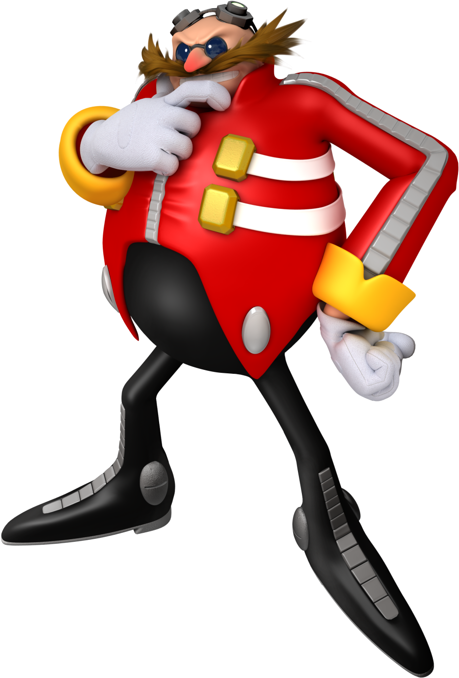 Eggman Msog - Dr Eggman Mario And Sonic Clipart (1000x1423), Png Download