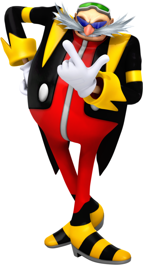 Sonic O Ouriço Wallpaper Entitled Dr - Eggman Nega Clipart (894x894), Png Download