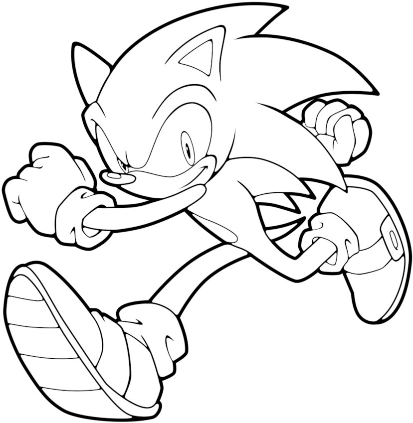 Sonic Coloring Pages Best Of Dr Eggman - Dibujos Para Colorear De Sonic Clipart (900x952), Png Download