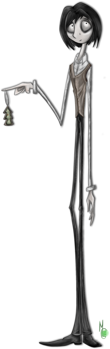 Jack Skellington Humanization By - Humanized Jack Skellington Clipart (359x1133), Png Download