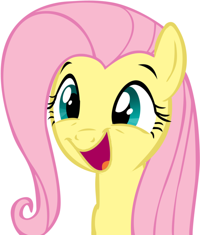 Uploaded - Fluttershy Squee Clipart (900x815), Png Download