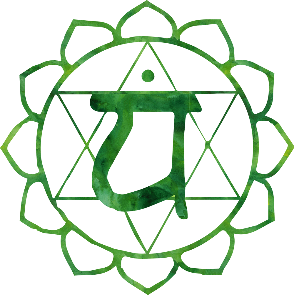 Heart Chakra Symbol Clipart (1000x1002), Png Download
