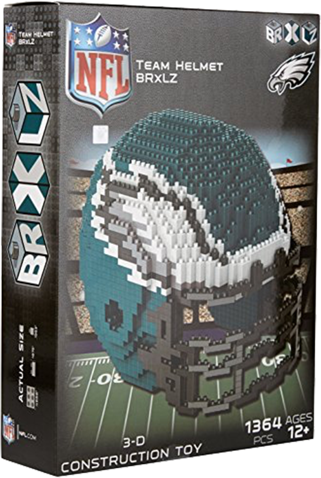Nfl 3d Brxlz Puzzles Clipart (1000x1000), Png Download
