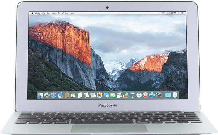 Apple Macbook Air 11″ - Macbook Air 11 El Capitan Clipart (800x800), Png Download