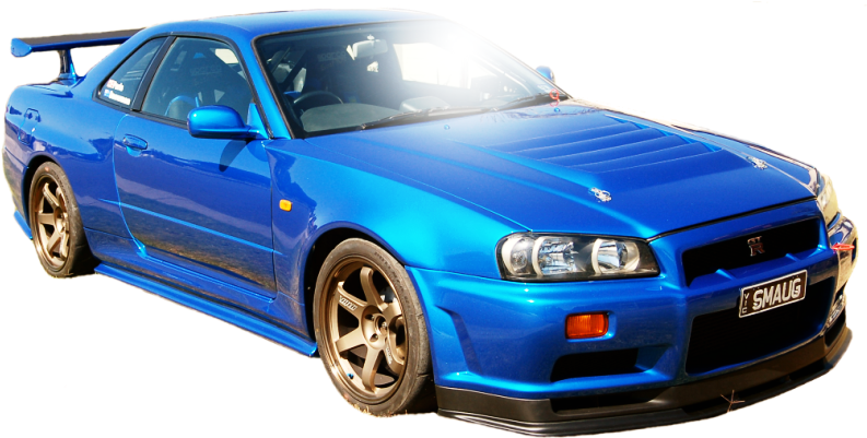 Search Gt-r's - Nissan Gtr R34 Png Clipart (809x409), Png Download