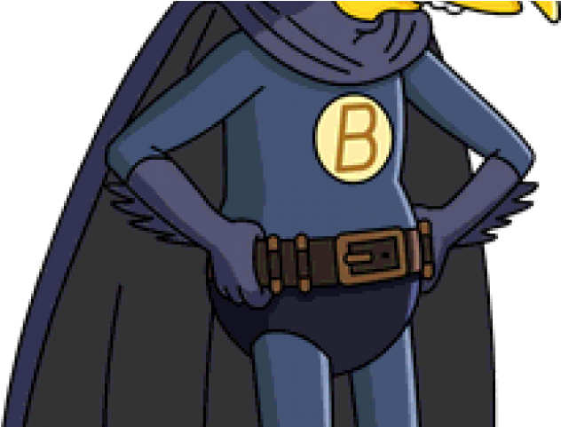 Batman V Superman Clipart Simpsons - The Simpsons - Png Download (640x480), Png Download