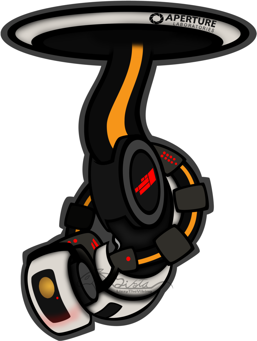 Compucom Portal - Hd 900×1200 - Portal Glados Clip Art - Png Download (900x1200), Png Download