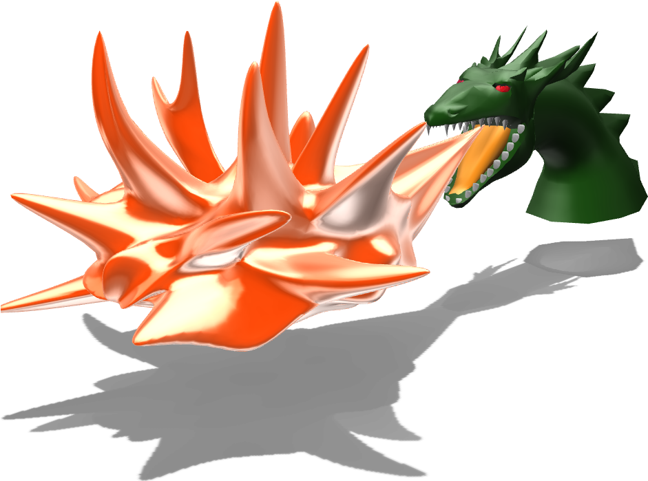 Dragon Fire - Illustration Clipart (1024x768), Png Download