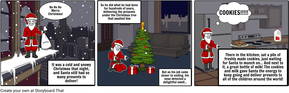 Santa's Great Adventure - Cartoon Clipart (1164x385), Png Download
