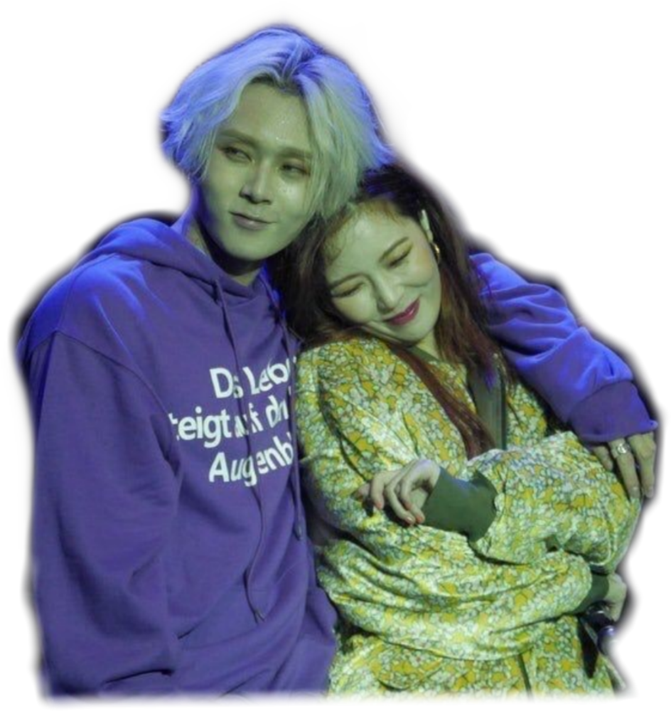 Hyuna Sticker - Hyuna And E Dawn Clipart (1024x1024), Png Download