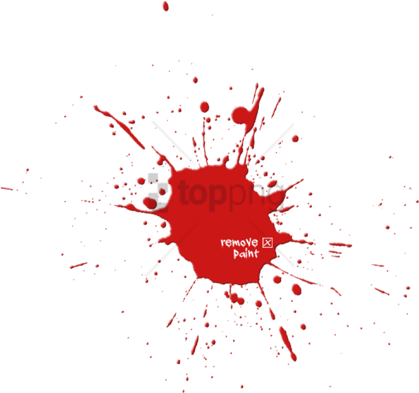 Free Png Red Paint Splash Png Png Image With Transparent - Illustration Clipart (850x787), Png Download