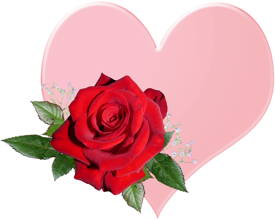 Valentine, Pink, Heart, Romantic - Valentine's Day Clipart (890x720), Png Download