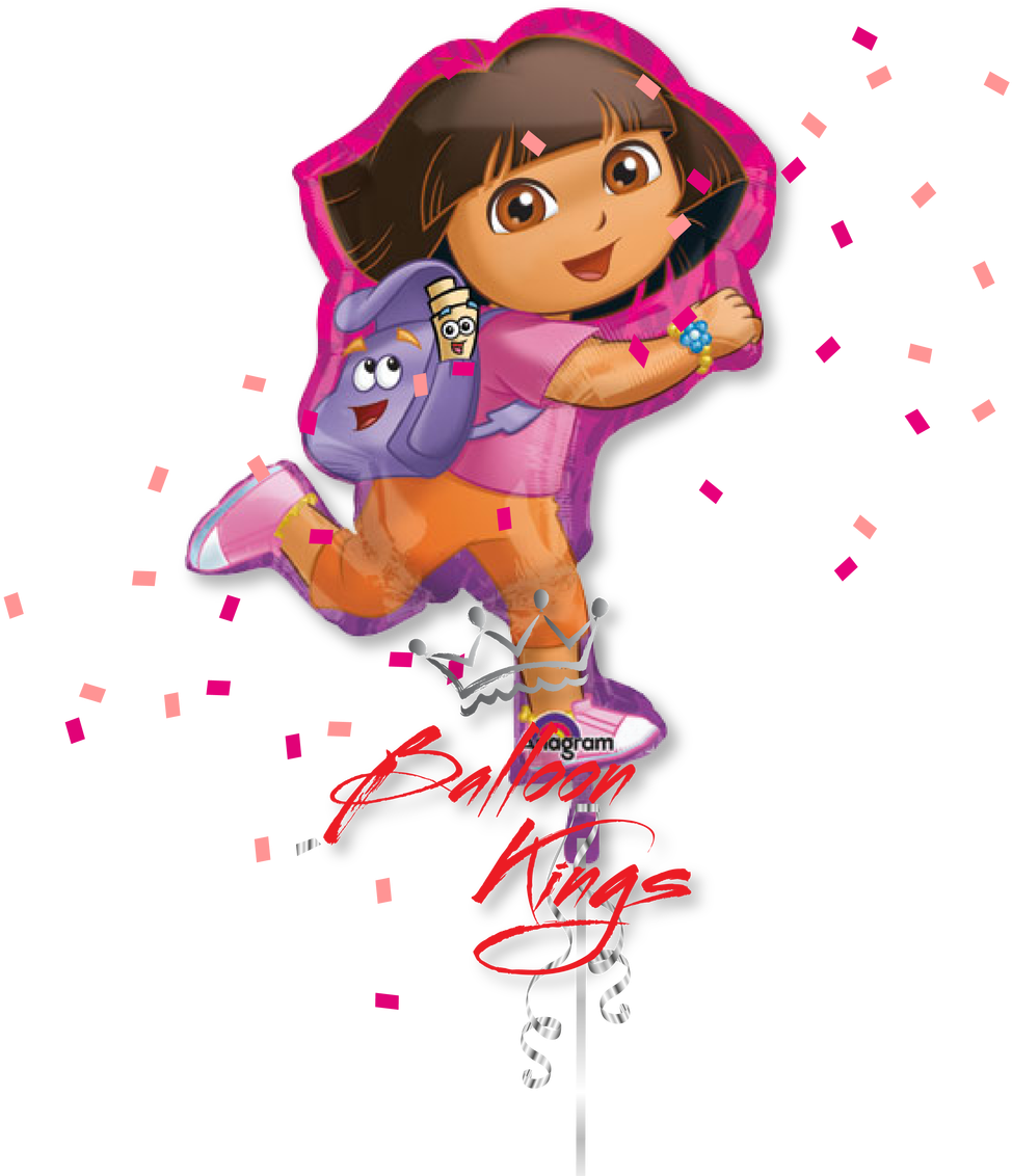 Dora The Explorer - Balloon Clipart (1280x1280), Png Download