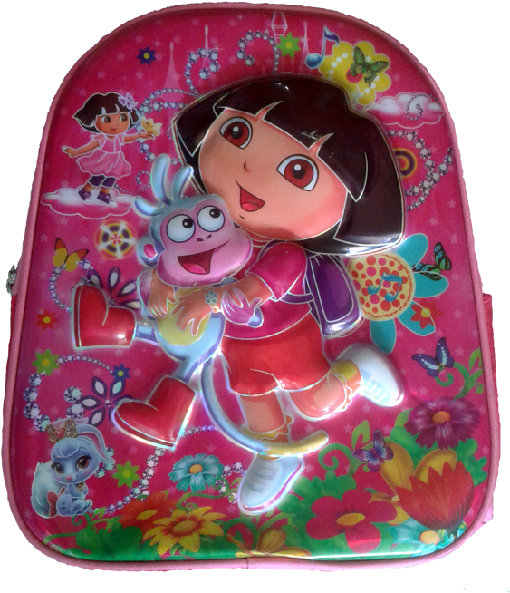 Backpack Clipart (603x695), Png Download