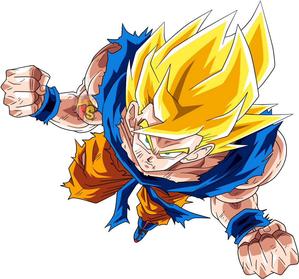 No Caption Provided - Goku Ssj Dokkan Battle Png Clipart (1024x922), Png Download