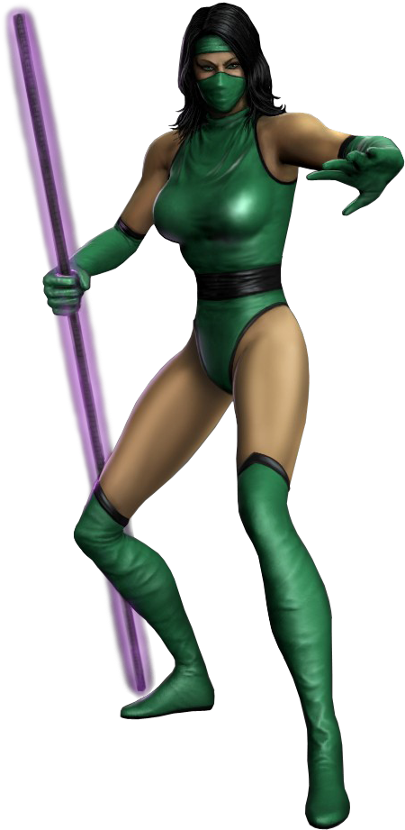 Slamtastic - Mortal Kombat 2 Jade Clipart (487x934), Png Download