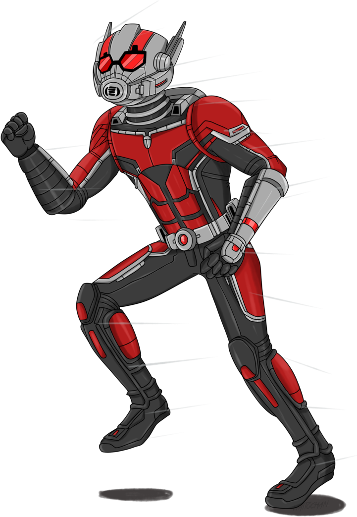 Antman Drawing Deadpool - Ant-man Clipart (745x1073), Png Download