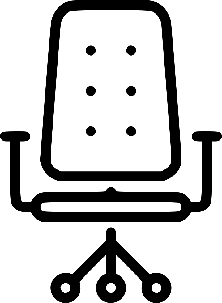 Office Chair Comments - Office Chair Clipart (718x980), Png Download