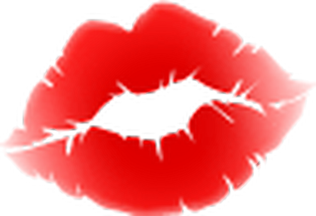 #kiss #beso #labios #emoticono #emoji Clipart (1024x701), Png Download