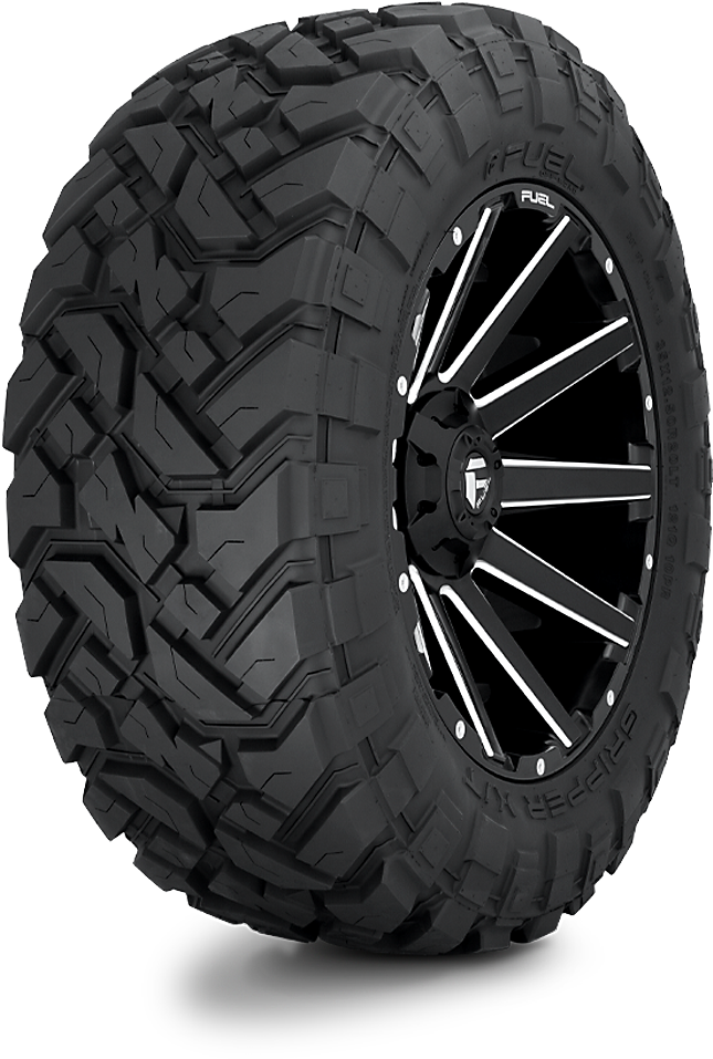 Gripper X/t - Fuel Gripper Xt Tires Clipart (1000x1000), Png Download