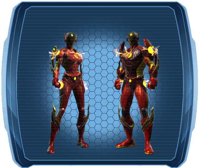 Seraph, Divine, Speed Force Spectrum, Reverse High - Dcuo Speed Force Spectrum Style Clipart (709x591), Png Download
