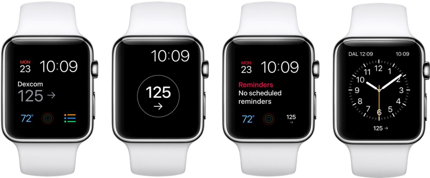 Watch Face Preferences - Dexcom Apple Watch Face Clipart (1430x594), Png Download