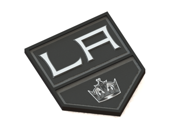 La Kings Logo Png Clipart (667x500), Png Download