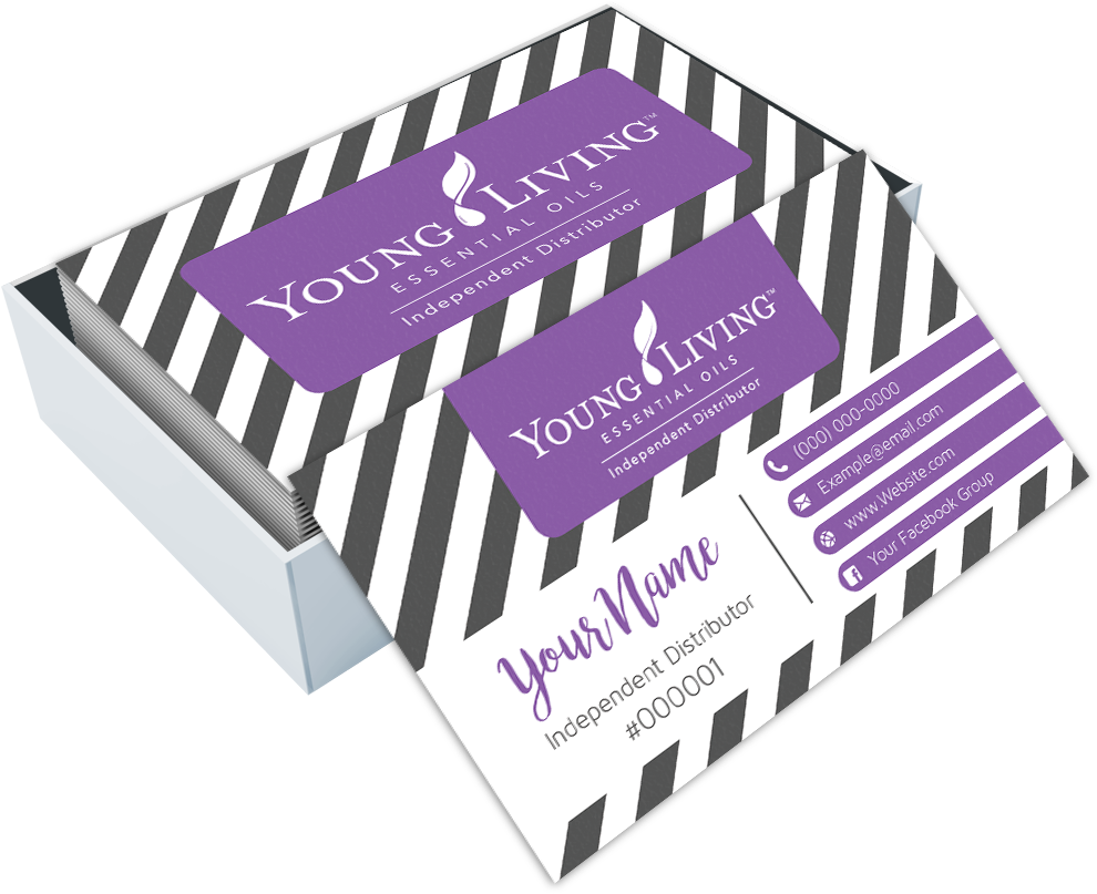 Paparazzi Business Cards Transparent Background - Young Living Clipart (990x807), Png Download