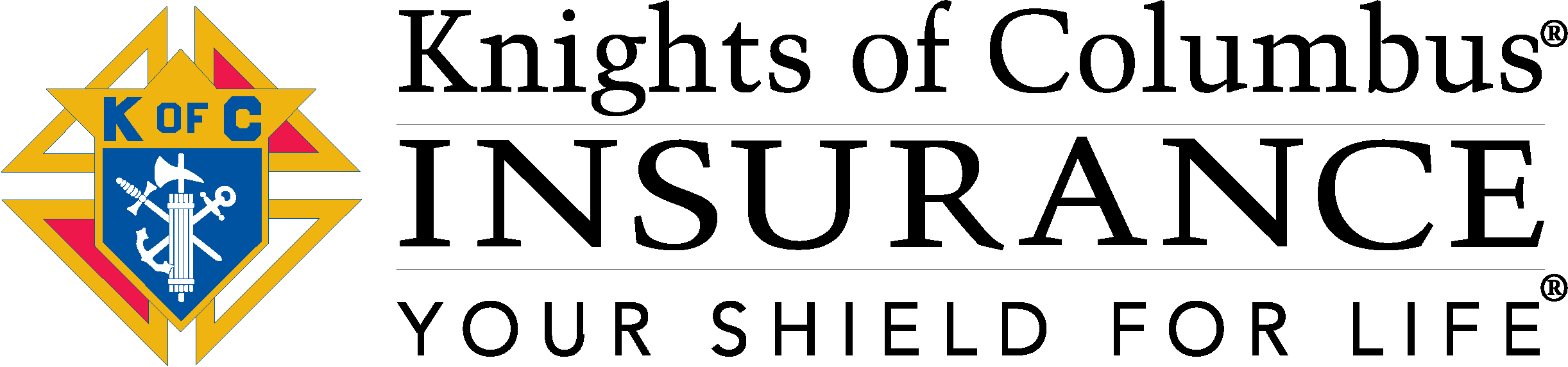 Knights Of Columbus Clipart (2444x572), Png Download