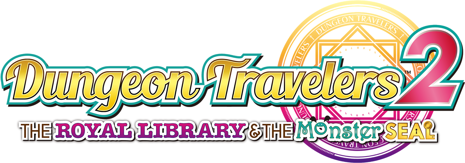 Atlus Has Announced The Release Of Dungeon Travelers - Dungeon Travelers 2 Logo Clipart (1600x586), Png Download