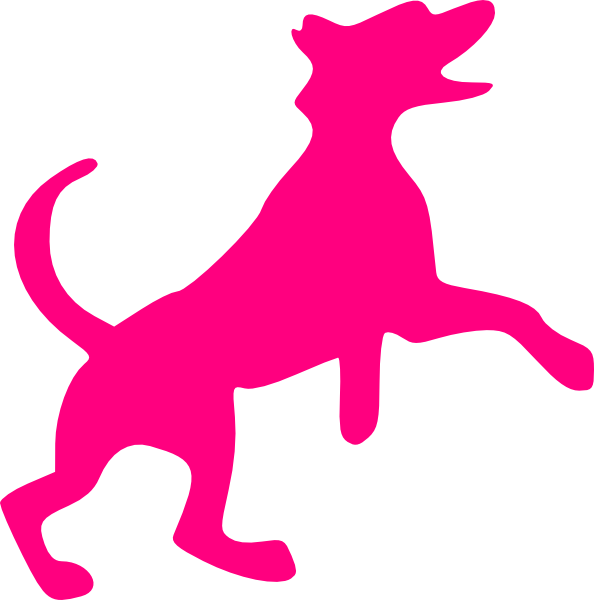 Dog Walking Clipart (594x600), Png Download