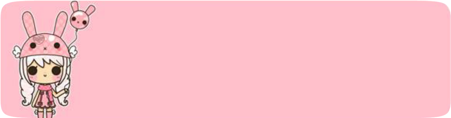 Cute Banners Tumblr - Banner Kawaii Png Clipart (1600x449), Png Download