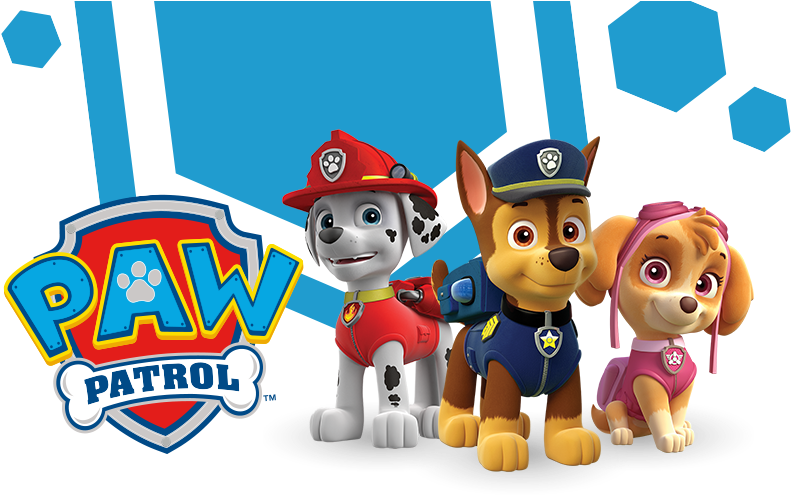 Quote - - Paw Patrol Chase Marshall Skye Clipart (830x550), Png Download