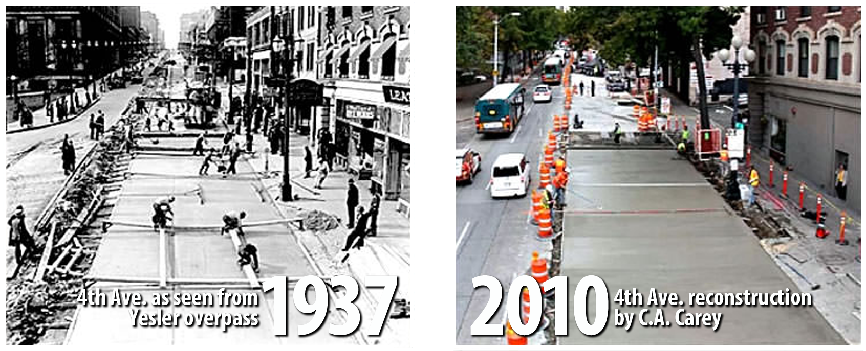 Ca Carey General Contractors Bringing You Quality Construction - Sidewalk Clipart (1920x1275), Png Download