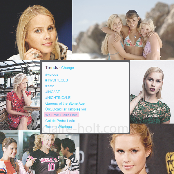 Claire Holt Fan On Twitter - H2o Just Add Water Clipart (600x600), Png Download
