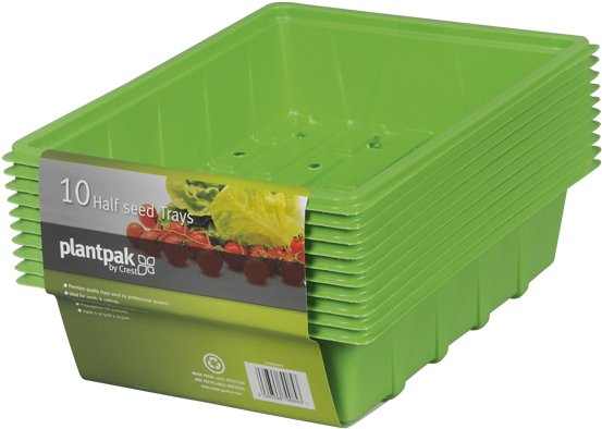 Half Seed Tray - Plantpak Half Seed Tray (24 X Packs Of 10) Clipart (650x474), Png Download