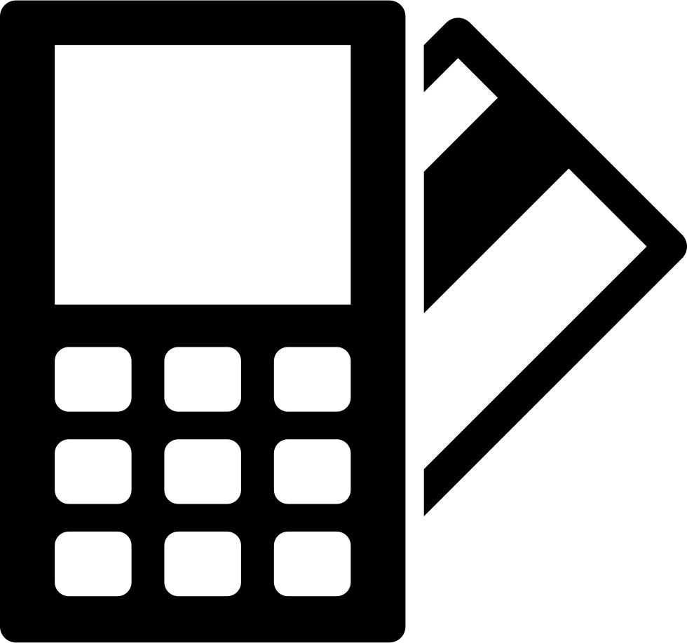 Png File Svg - Mobile Phone Icon Clipart (980x918), Png Download