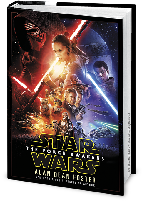 The Force Awakens - Star Wars The Force Awakens Alan Dean Foster Clipart (600x770), Png Download