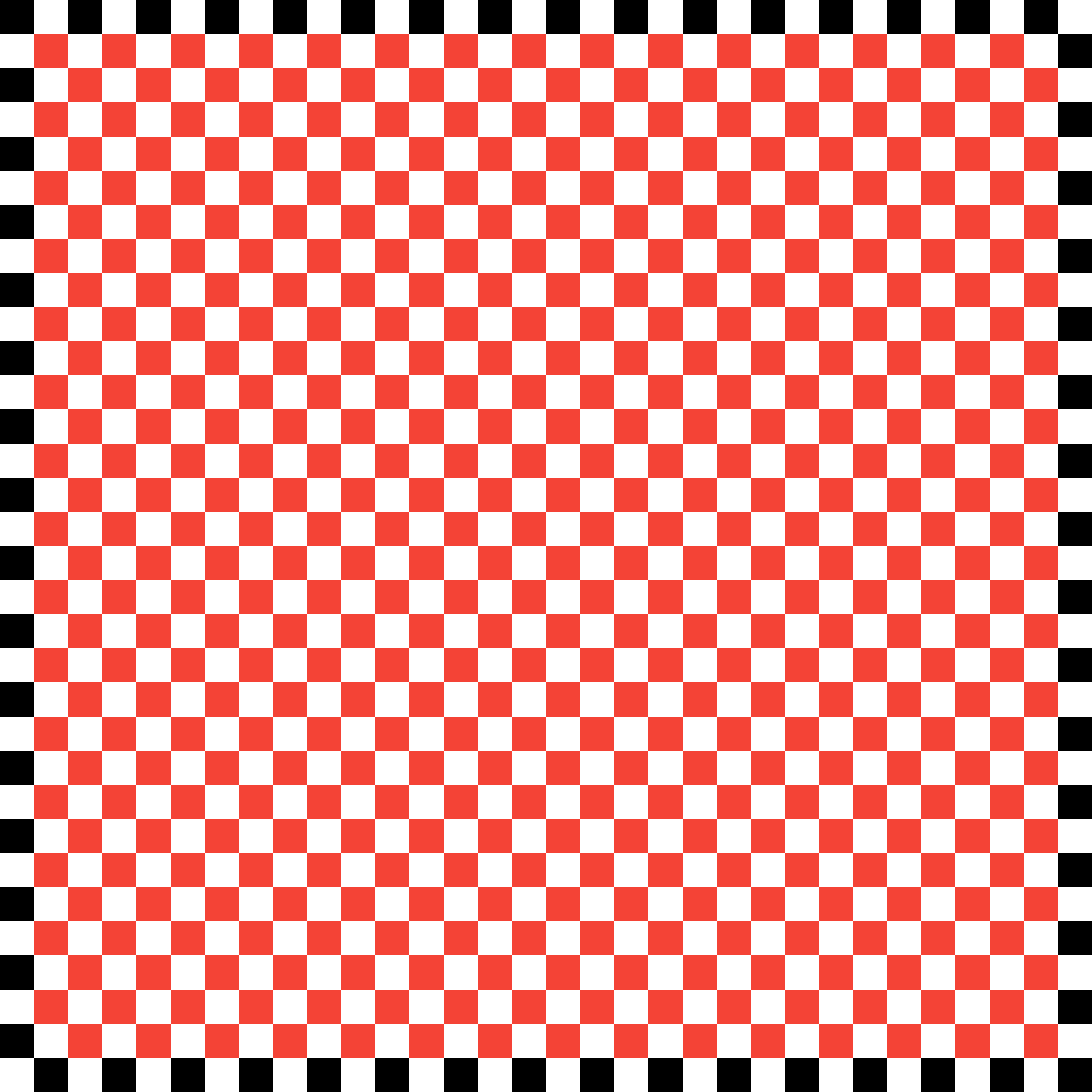 Just A Checkerboard - Color Orange And Black Background Clipart (1184x1184), Png Download