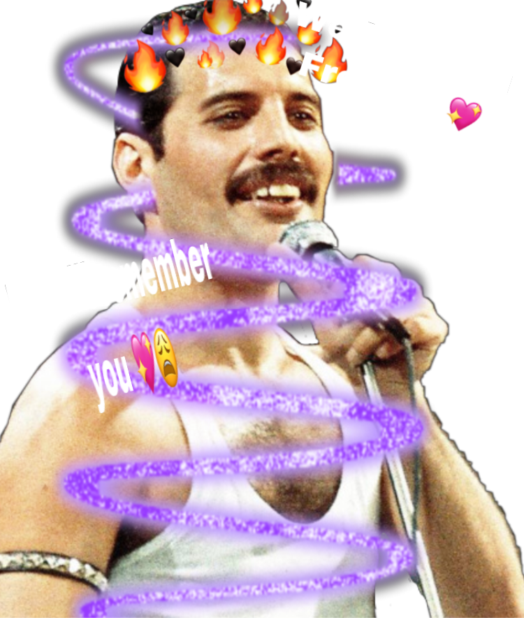 We Remember U Freddie 💖💖 - Poster Clipart (750x884), Png Download