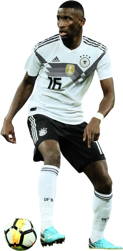 Germany, Football Soccer, Deutsch - Germany Football Player Png Clipart (535x1100), Png Download