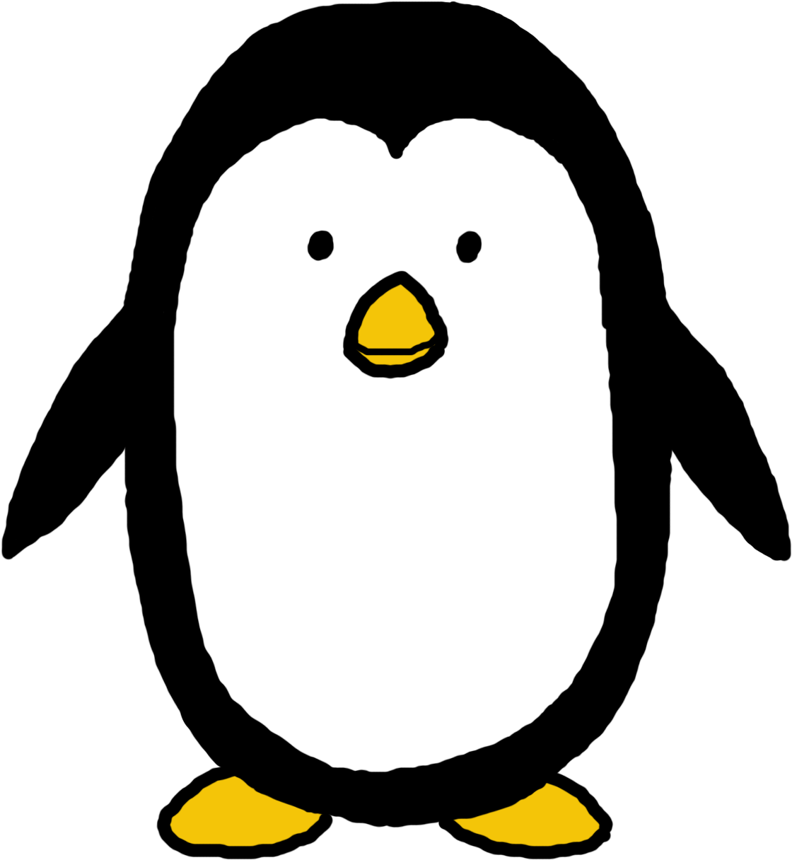 Use These Free Images For Your Websites, Art Projects, - Clipart Cartoon Penguin - Png Download (1250x1250), Png Download